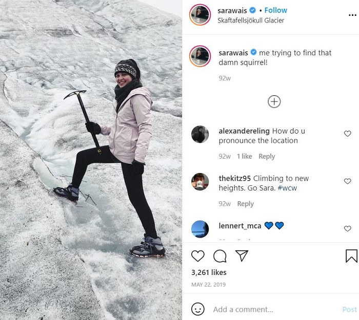 Sara Waisglass Wiki, Height, Age, Boyfriend, Family, Biography & More 32 Sara Waisglass visited Skaftafellsjökull Glacier