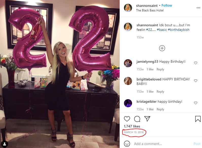 Shannon St. Clair Wiki, Height, Age, Boyfriend, Family, Biography & More 3 Shannon St. Clair on her 22nd birthday