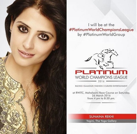 Sunaina Rekhi at the Platinum World Champion League