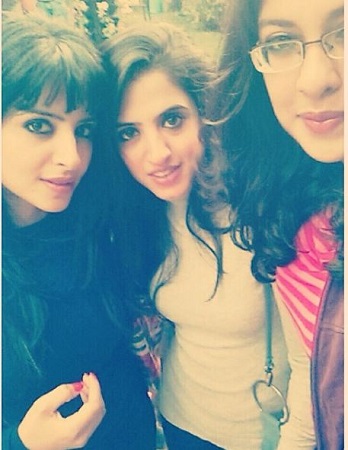Sunaina Rekhi with her sisters