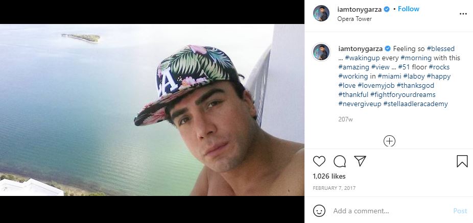 Tony Garza (Actor) Age, Height, Wife, Net worth, Family, Biography & More 19 Tony Garza's first IG post