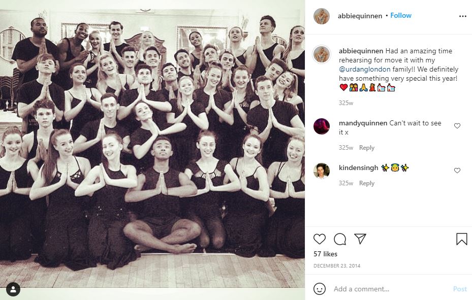 Abbie Quinnen - Bio, Age, Height, Boyfriend, Family, Wiki & More 17 Abbie Quinnen with her dancing group