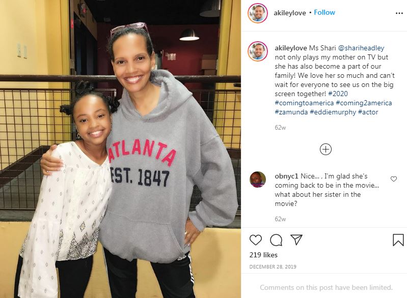 Akiley Love Wiki, Height, Age, Family, Movies, Biography & More 9 AAkiley Love with her TV mother