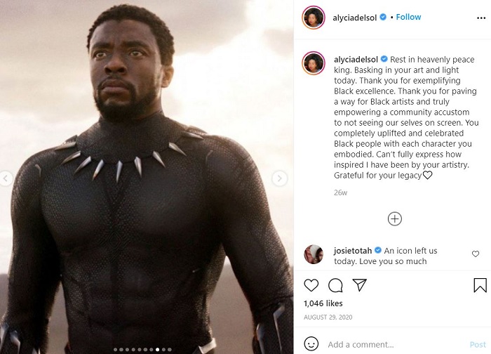Alycia Pascual-Pena Wiki, Height, Age, Boyfriend, Family, Biography & More 24 Alycia Pascual-Pena paid tribute to Chadwick Boseman