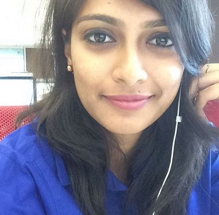 An old photo of Sastika Rajendran