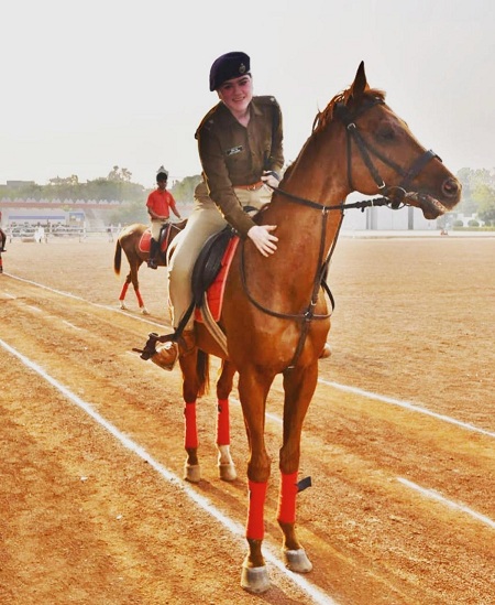 Ankita Sharma (IPS) Bio, Age, Husband, Education, Family, Wiki & More 30 Ankita Sharma rides a Horse