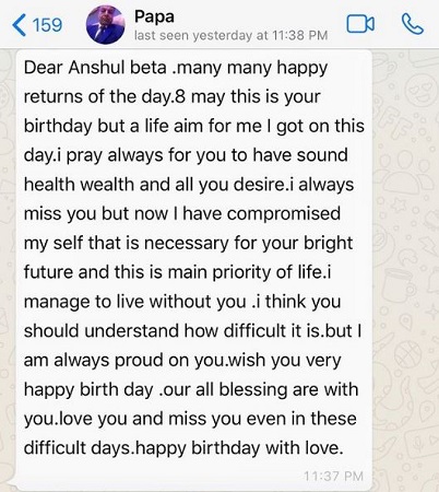 Anshul Garg Wiki, Age, Wife, Net worth, Family, Biography & More 8 Anshul Garg father wishes him on his Birthday