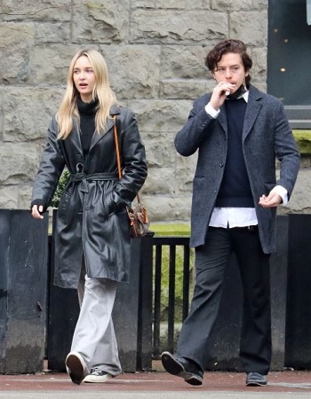 Ari Fournier and Cole Sprouse spotted together