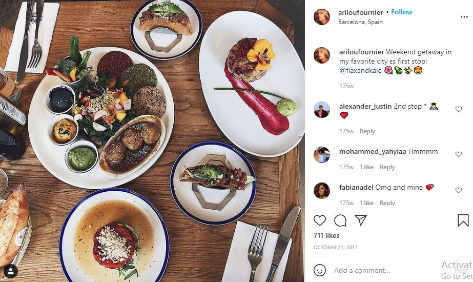 Ari Fournier is a foodie