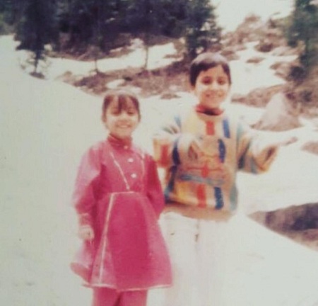 Arslan Goni - Bio, Height, Age, Girlfriend, Family, Wiki & More 13 Arslan Goni and his sibling Saltanat Goni in their childhood