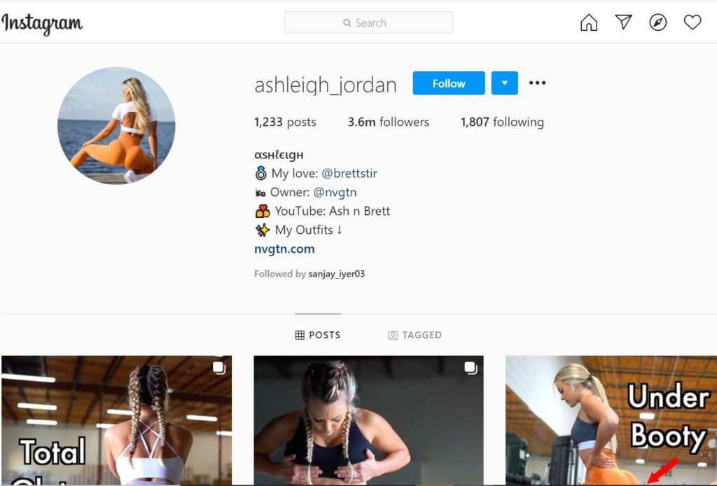 Ashleigh Jordan Wiki, Height, Age, Boyfriend, Family, Biography & More 13 Ashleigh Jordan Instagram account
