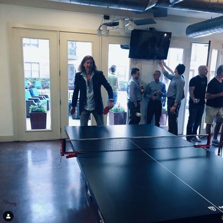 Bill Hutchinson Wiki, Age, Wife, Net worth, Family, Biography & More 16 Bill Hutchinson playing Table Tennis