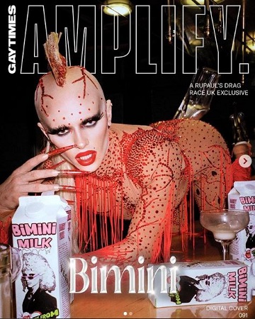 Bimini Bon Boulash Wiki, Height, Age, Net worth, Family, Biography & More 23 Bimini Bon Boulash on the cover page of Gay Times Magazine
