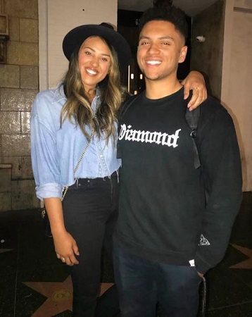 Briana Lee with her brother Cam Lee