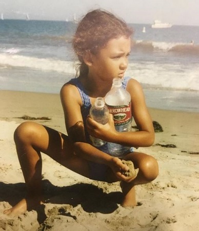 Childhood photo of Briana Lee