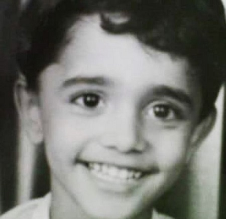 Sangram Samel: Biography, Age, Wife, Caste, Net worth, Family, Wiki & More 2 Childhood photo of Sangram Samel