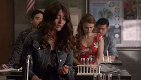Claire Andrew as Sydney in the movie Teen Wolf