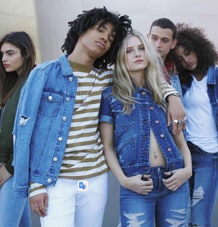 Cody Saintgnue at the shoot of Pacsun Denim