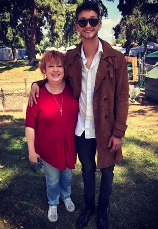 Cody Saintgnue with his mother Brenda Rose