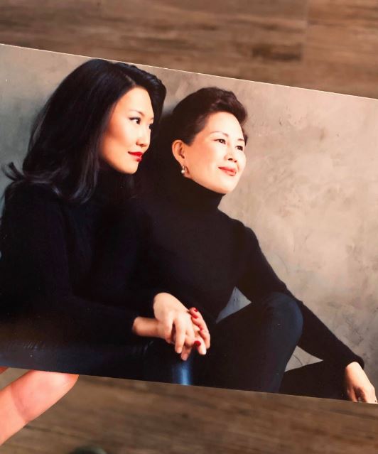 Eileen Park and her mother