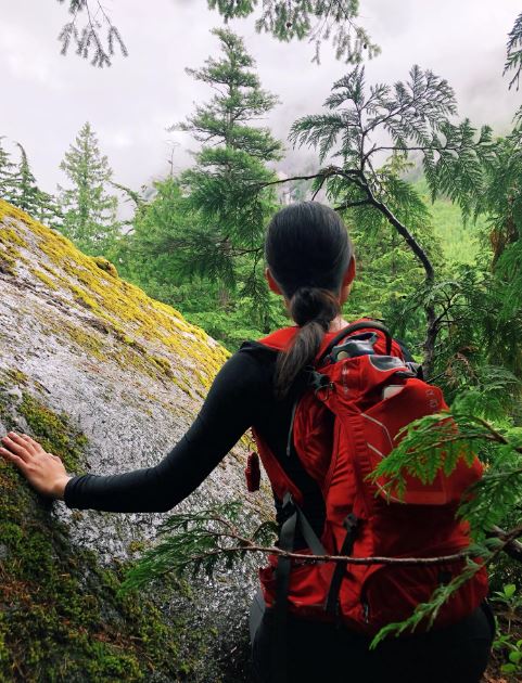 Eileen Park loves hiking