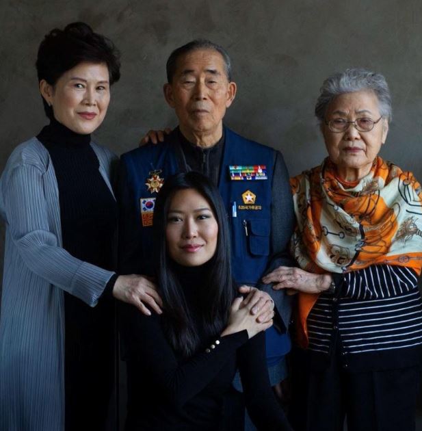 Eileen Park with her family