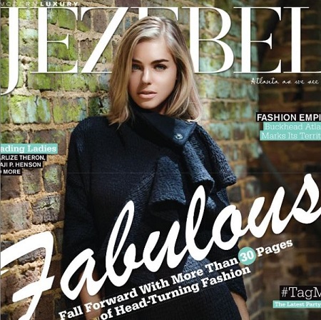 Elizabeth Turner was on the cover of Jezebel Magazine.