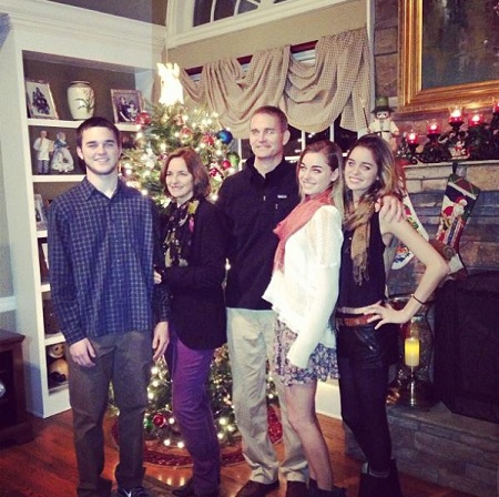 Elizabeth Turner with her family