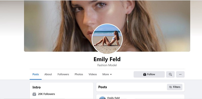 Emily Feld Facebook account