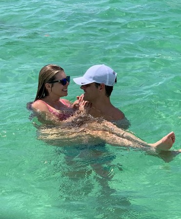Ginger Luckey enjoying holidays with her fianc&eacute;e Matt Gaetz