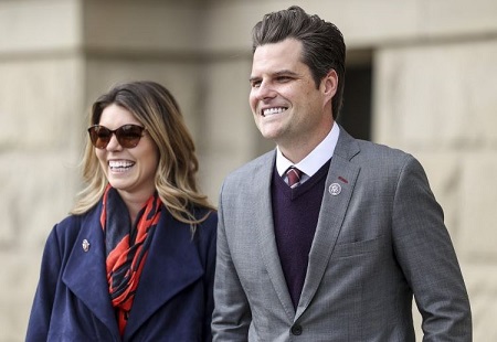 Ginger Luckey got engaged to the U.S. Representative, Matt Gaetz