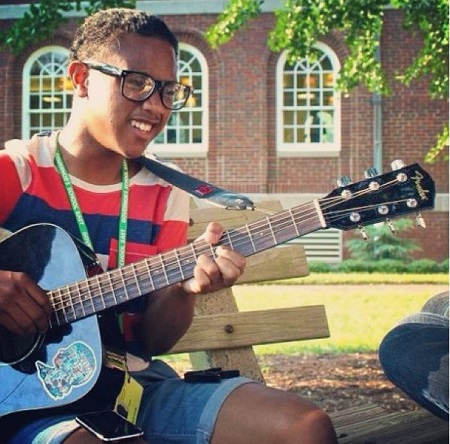 Jahbril Cook in his teenage