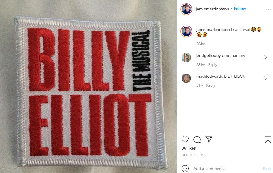 Jamie Martin Mann - Bio, Height, Age, Girlfriend, Family, Wiki & More 5 Jamie Martin Mann attended Billy Elliot the Musical