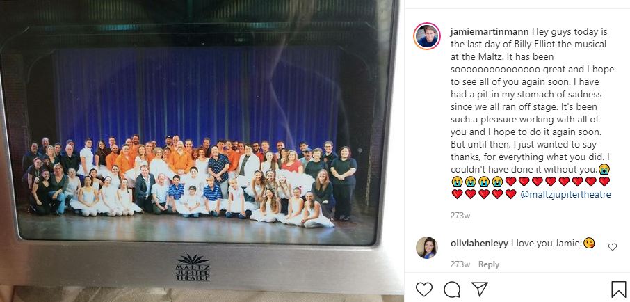 Jamie Martin Mann - Bio, Height, Age, Girlfriend, Family, Wiki & More 7 Jamie Martin Mann with the group of Billy Elliot