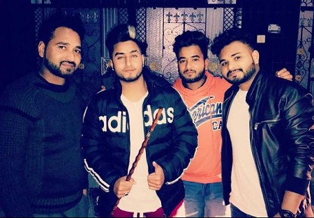 Khan Saab with his friends