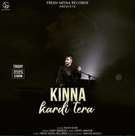 Khan Saab's new song's poster.