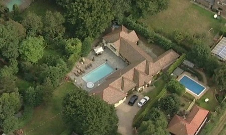 Michael Barrymore's luxury house where party held