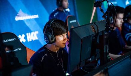 NRG Aceu during gaming competition