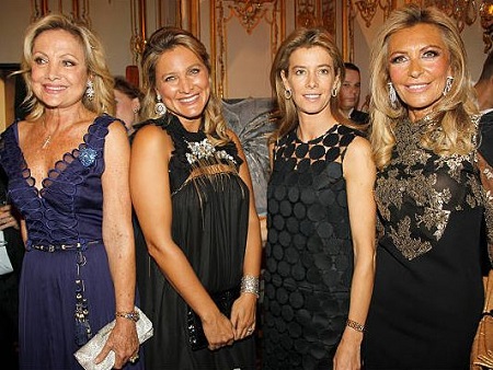 Natacha Nikolajevic: Bio, Age, Husband, Children, Net worth, Family, Wiki & More 4 Natacha Dassault and her friends