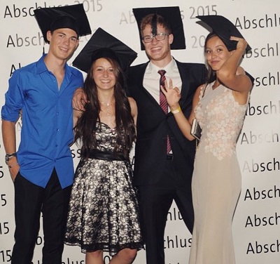 Nicola Cavanis Wiki, Height, Age, Boyfriend, Family, Biography & More 4 Nicola Cavanis on graduation day