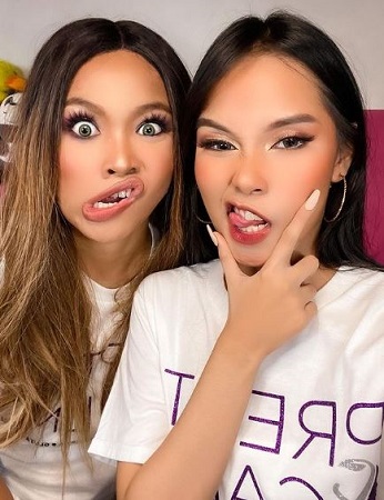 Romsy Dineros Wiki, Age, Height, Boyfriend, Family, Biography & More 12 Romsy Dineros with her bestie Ciaitel
