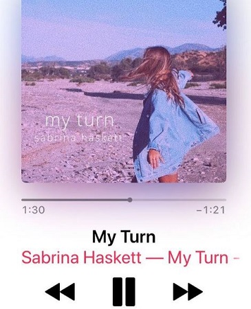 Sabrina Haskett Wiki, Height, Age, Boyfriend, Family, Biography & More 15 Sabrina Haskett famous song My Turn