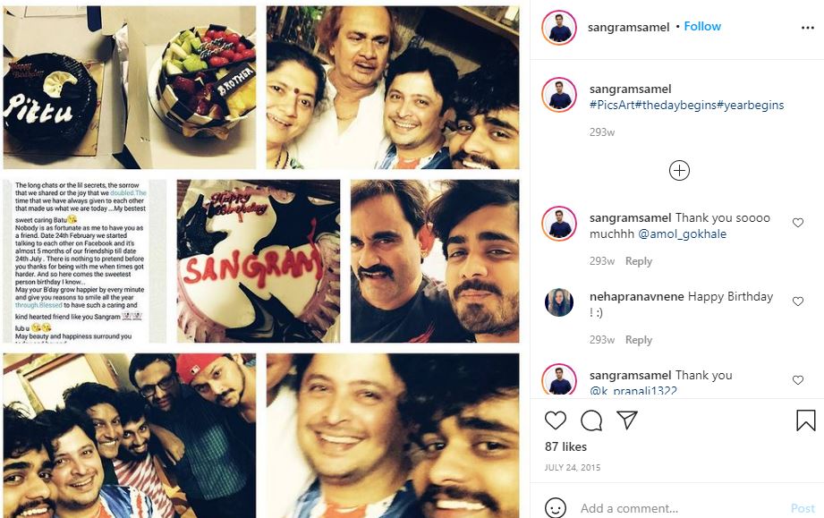 Sangram Samel: Biography, Age, Wife, Caste, Net worth, Family, Wiki & More 3 Sangram Samel birthday