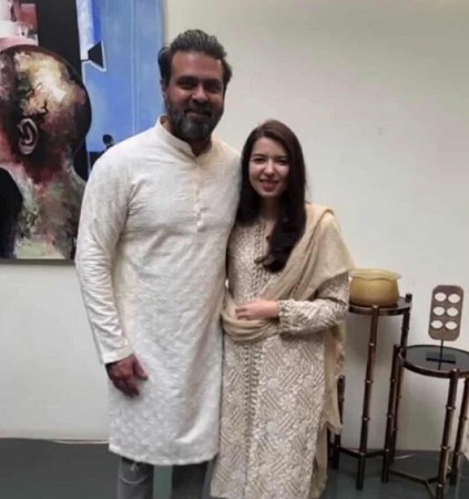 Sasha Ramchandani with her husband Harman Baweja