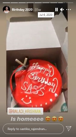 Sastika Rajendran birthday