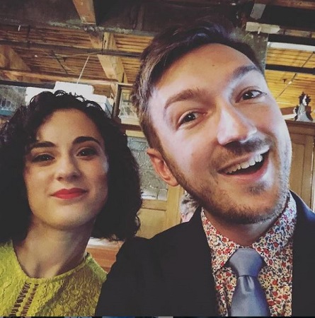 Shane Madej Wiki, Height, Age, Wife, Family, Biography & More 7 Shane Madej posing with Sara Rubin