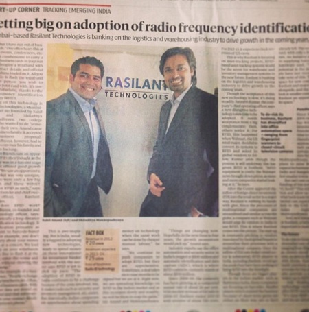 Shiladitya Mukhopadhyaya featured in a newspaper