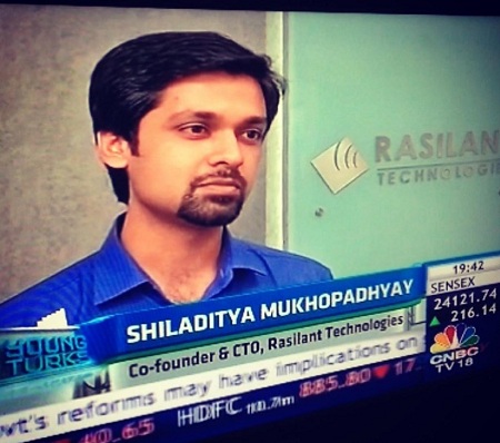 Shiladitya Mukhopadhyaya was on TV