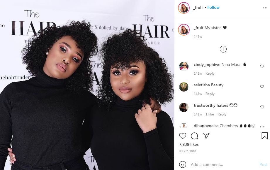 Sithelo Shozi - Wiki, Age, Height, Boyfriend, Net worth, Biography & More 9 Sithelo Shozi and her sister Kate