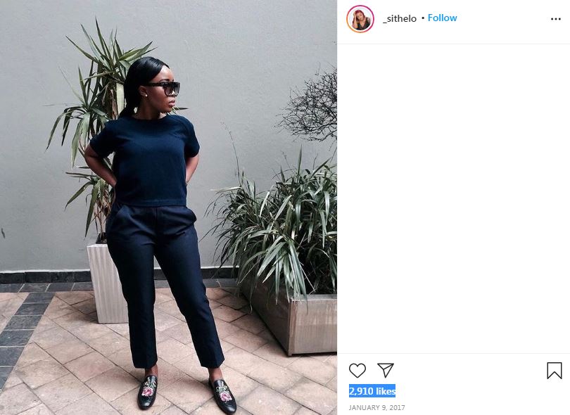 Sithelo Shozi - Wiki, Age, Height, Boyfriend, Net worth, Biography & More 23 Sithelo Shozi first Insta post